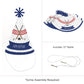 Big Dot of Happiness Shoots and Scores - Hockey - Cone Happy Birthday Party Hats for Kids and Adults - Set of 8 (Standard Size)