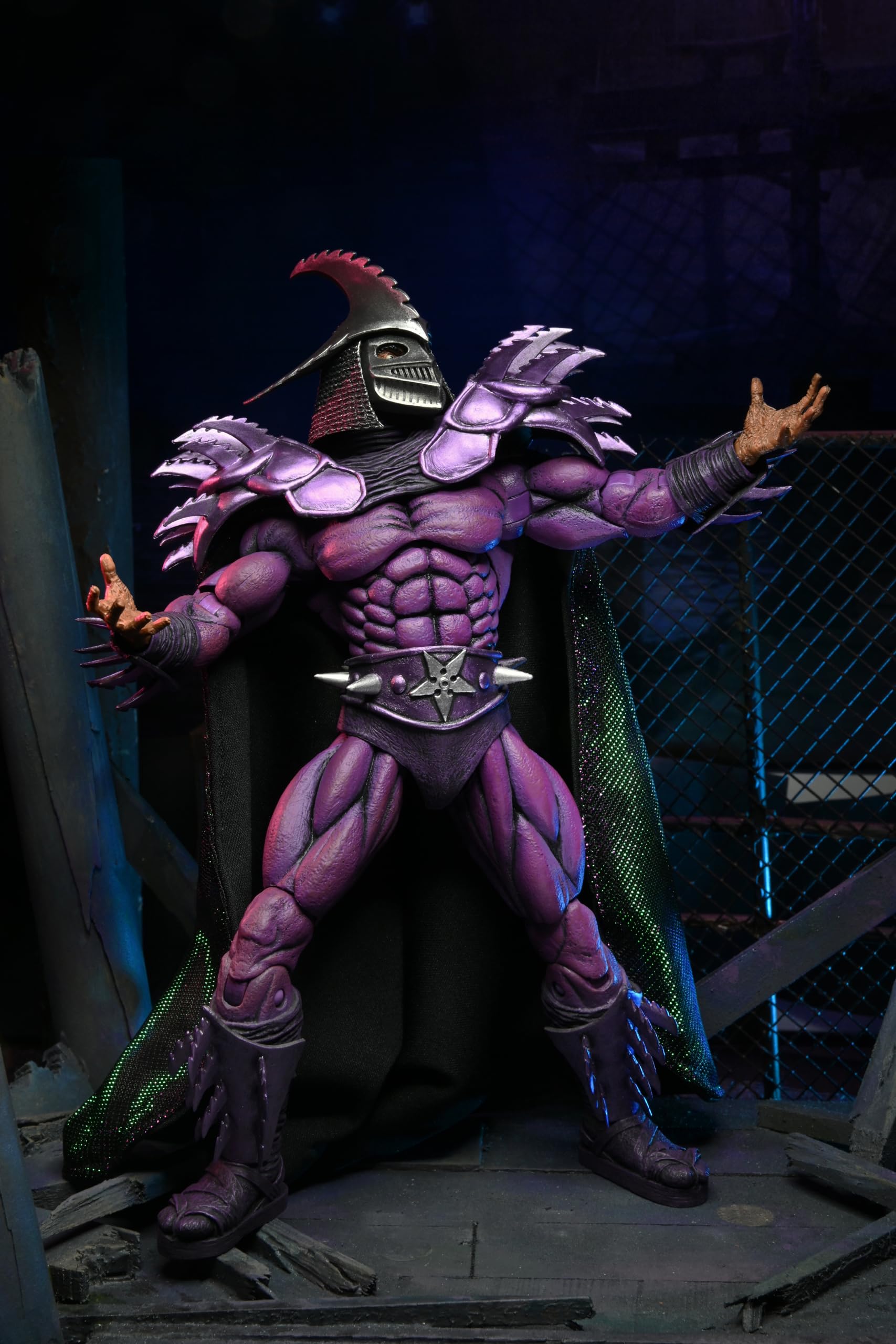 NECA - Teenage Mutant Ninja Turtles 2: Secret of the Ooze - 7” Scale Action Figure - 30th Ann Ultimate Shredder (European Homage)
