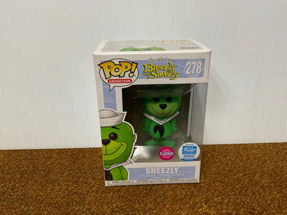 POP Animation: Flocked Sneezly