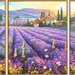 NORRIS Paint By#S: Lavender Fields (Tryptych) Paint by#