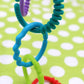 24 Pack Baby Teether Rings Links Toys Colorful Round Connecting Ring for Rattle Strollers Car Seat Travel Toys - Suit for Baby, Infant, Newborn