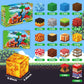 TENYEAH Magnetic Blocks Game - Build Mine Magnet Video Game World Adventure Set for Toddler, Super Bro Magnetic Set Elements Toys Gift for Boys