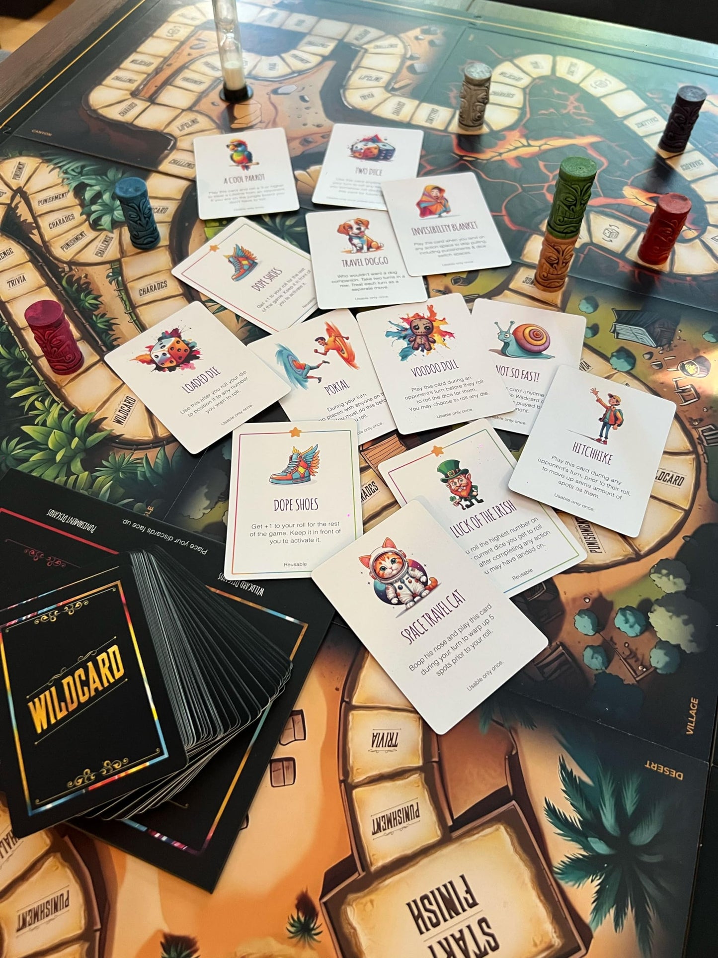 Just Another Board Game - by Crafty Dog - A Strategy Game for Kids & Adults with Charades, Trivia and Challenges