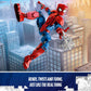 LEGO Marvel Spider-Man Building Toy, Fully Articulated Action Figure, Superhero Movie Set with Web Elements, Gift for Grandchildren, Collectible Model