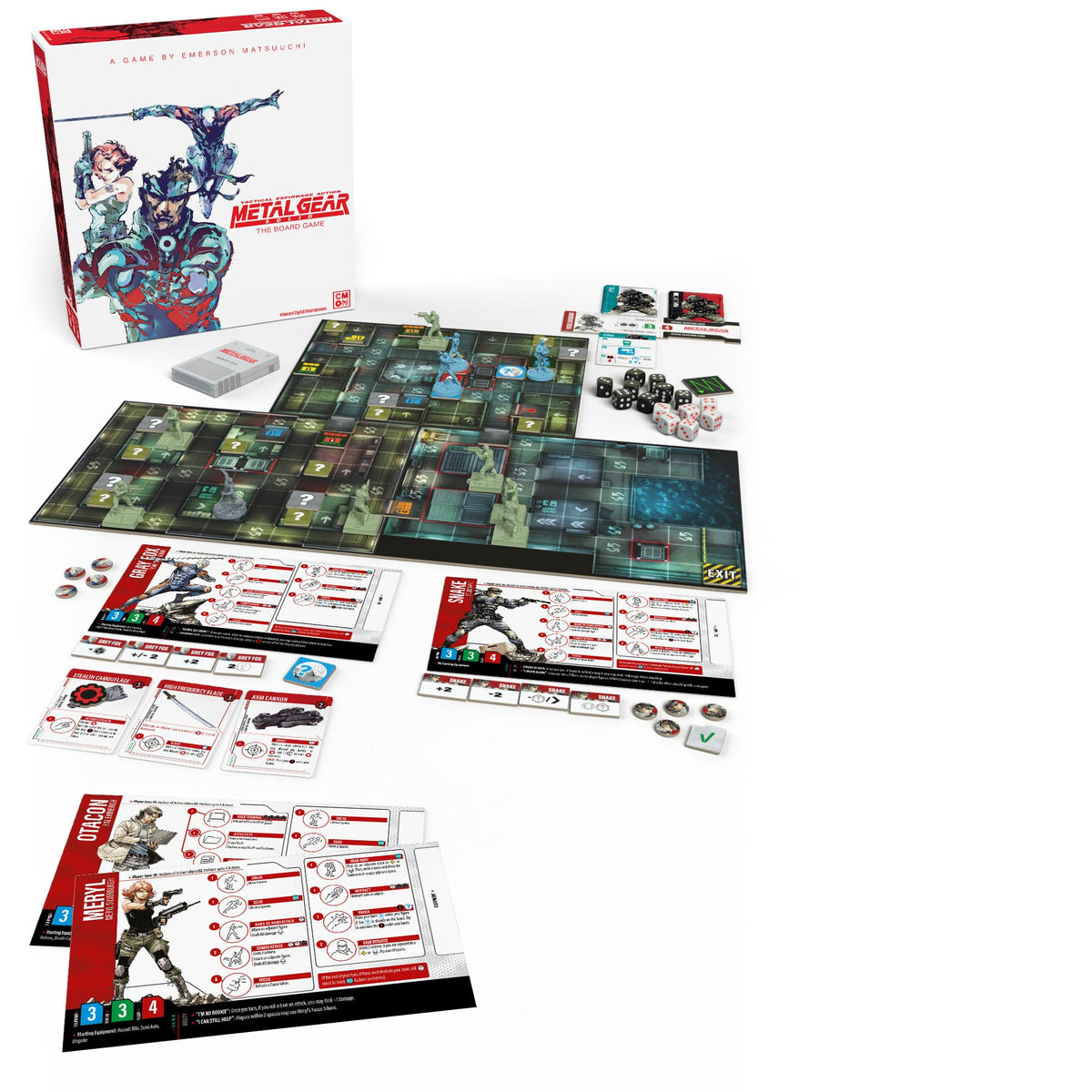 Metal Gear Solid The Board Game