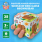 MasterPieces World of Eric Carle - Brown Bear 25 Piece Jigsaw Puzzle - Jigsaw Puzzle with Vibrant Artwork and Durable Pieces - Fun Family Activity