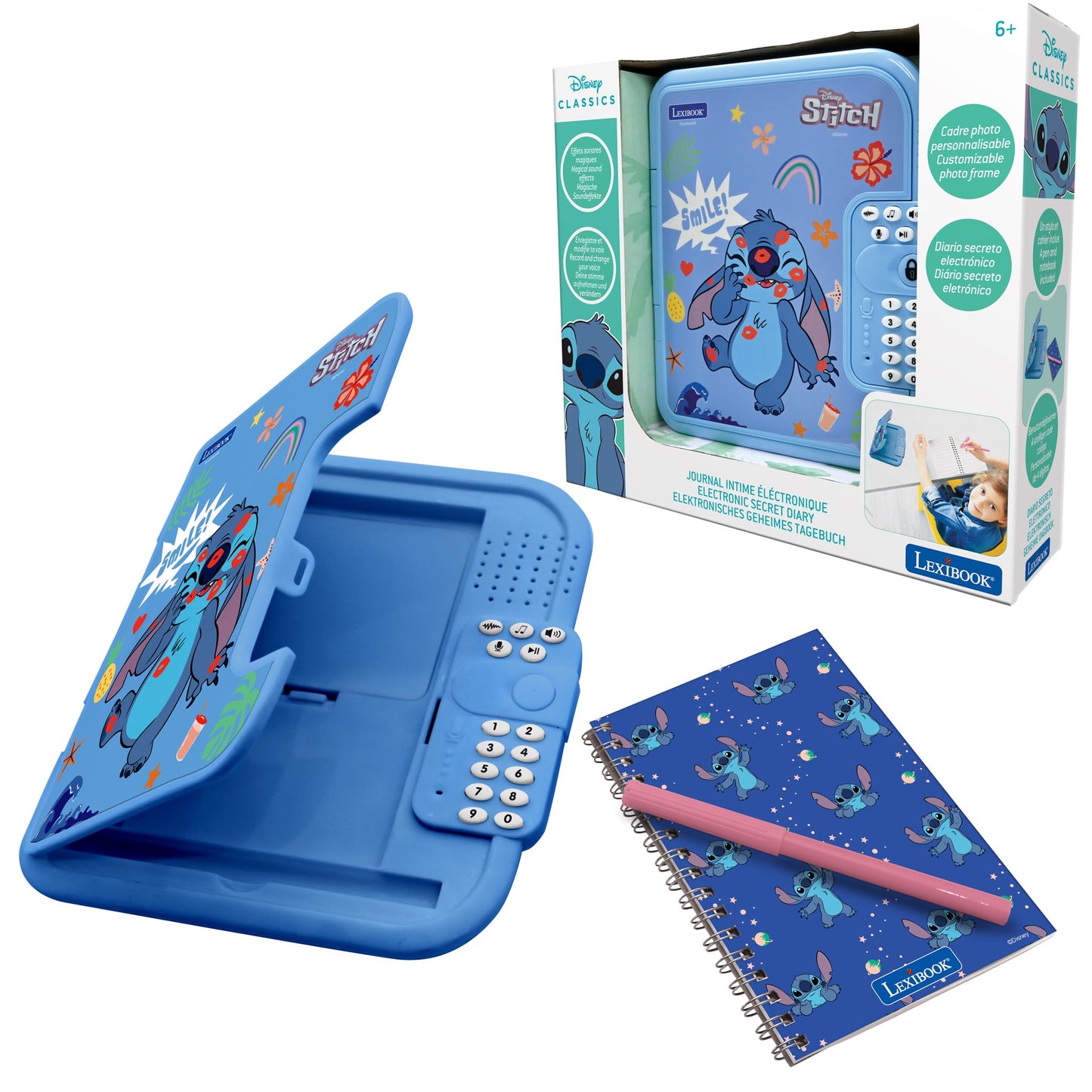 Lexibook, Stitch Electronic Diary, SD50D