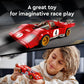LEGO Speed Champions 1970 Ferrari 512 M 76906 Building Set - Sports Red Race Car Toy, Collectible Model Building Set with Racing Driver Minifigure