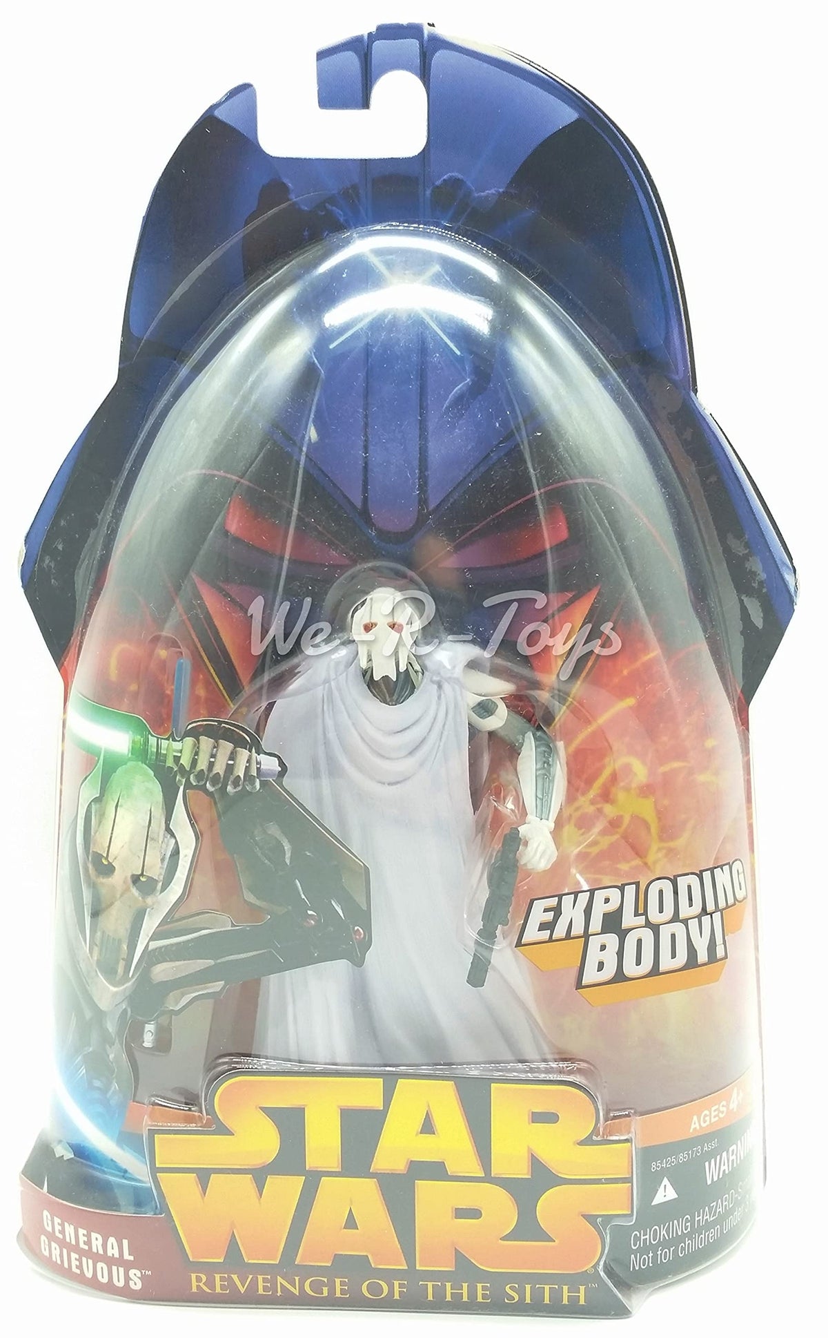 Hasbro Star Wars Revenge of The Sith General Grievous Exploding Body