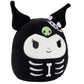 Squishmallows 8" Skeleton Kuromi - Officially Licensed Kellytoy Halloween Sanrio Plush - Collectible Soft & Squishy Stuffed Animal Toy - Add to Your