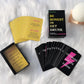 DPEHAKMK Drinking Games for Party Games, Fun Drinking Game for Parties, 77 Hilarious Drunk Card Games, 18+ Bachelorette Fun Adult Games for Game Night