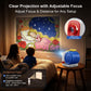 Story Projector for Kids, Bedtime Projector Machine with Voice Narration, 6 Fairy Tales Slides, Adjustable Focus, Night Light, Toy Gift for Toddlers