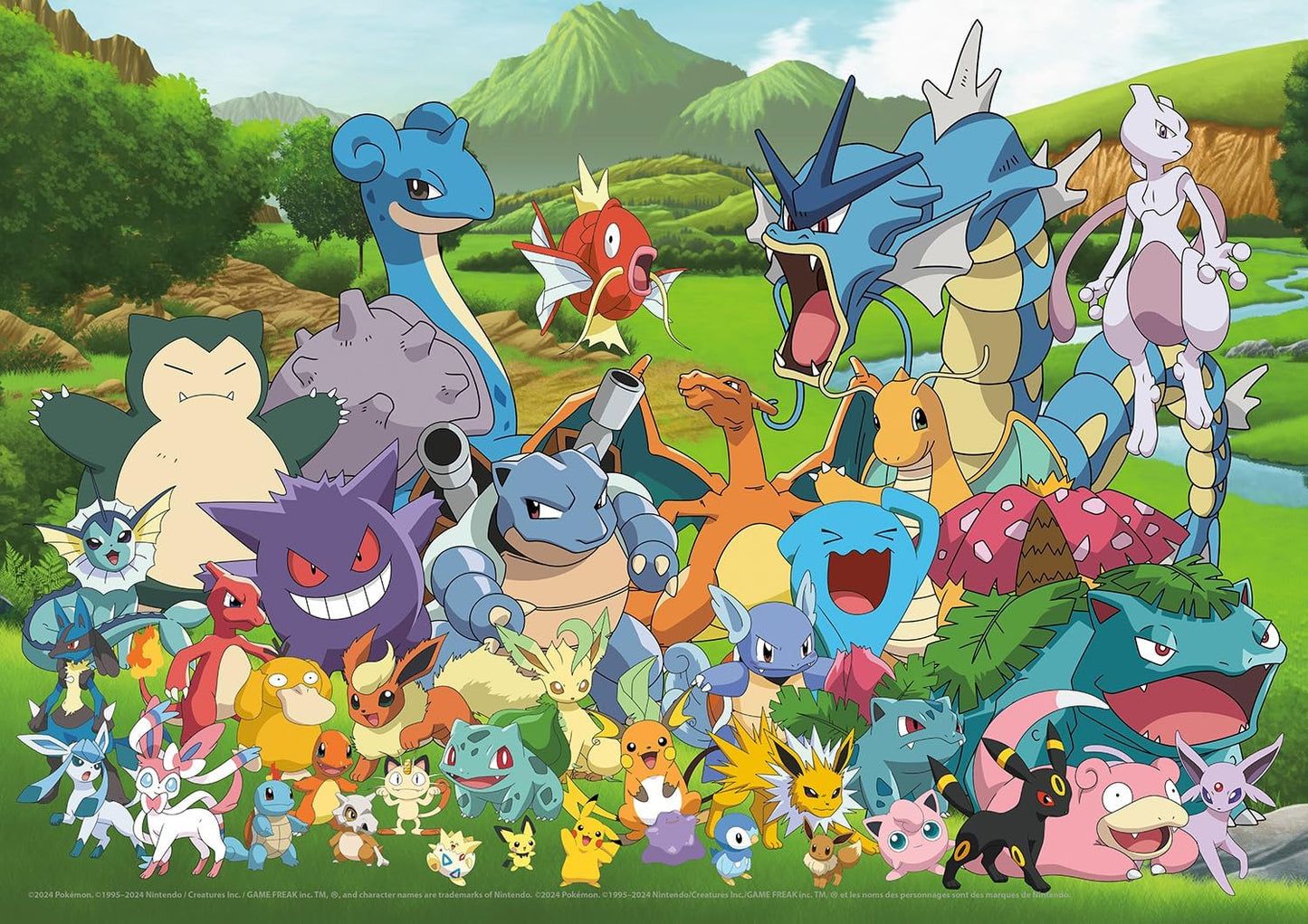 Buffalo Games - Pokémon Favorites Group - 500 Piece Puzzle for Adults