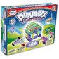 POPULAR PLAYTHINGS Playstix, Building Sticks Kit for Kids, Construction Stem Building Toy Gift for Boys & Girls - Translucent 105 Piece