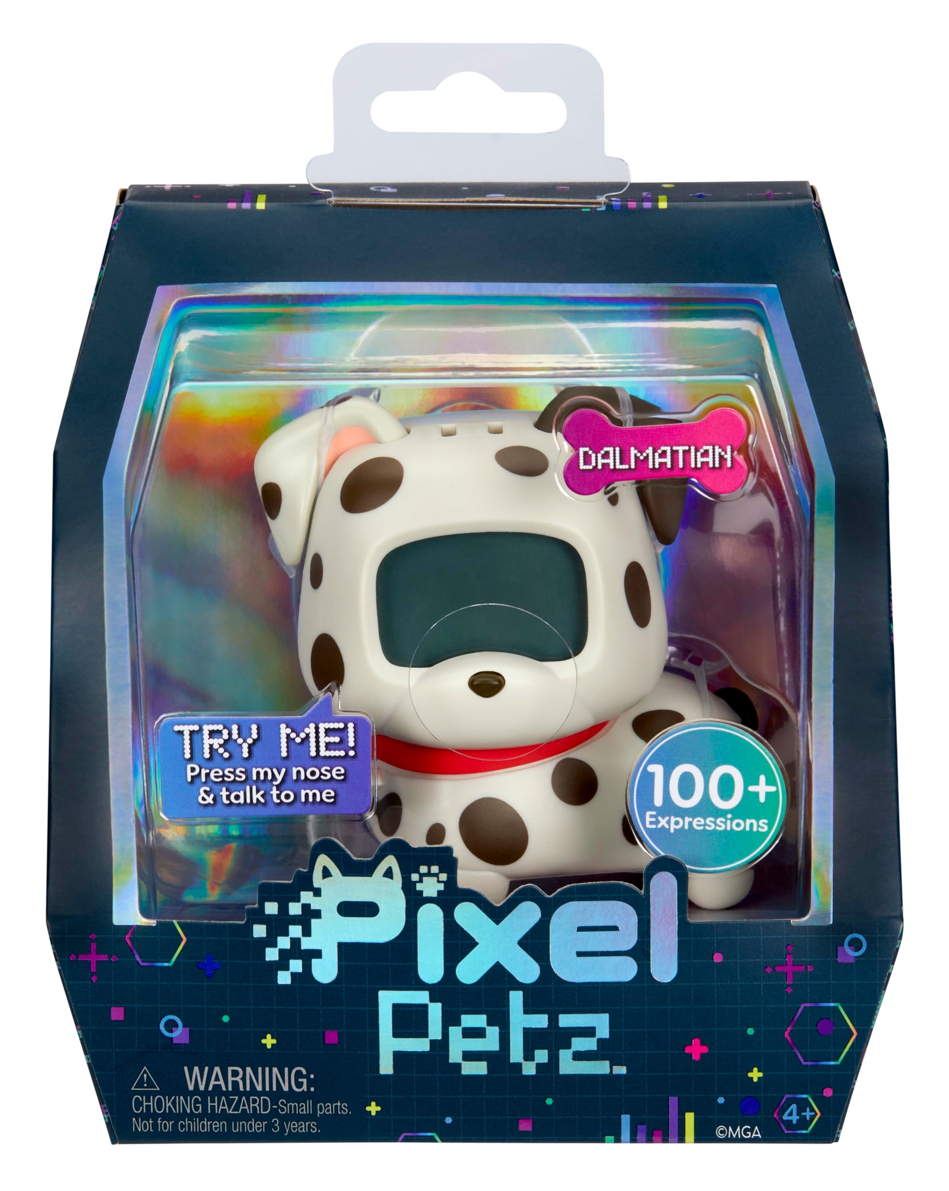 Pixel Petz - Dalmatian, Interactive Digital Pet Dog, Ages 4+
