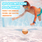 Underwater Pool Basketball, Water-Filled Ball with Textured Grip, 6.5 in