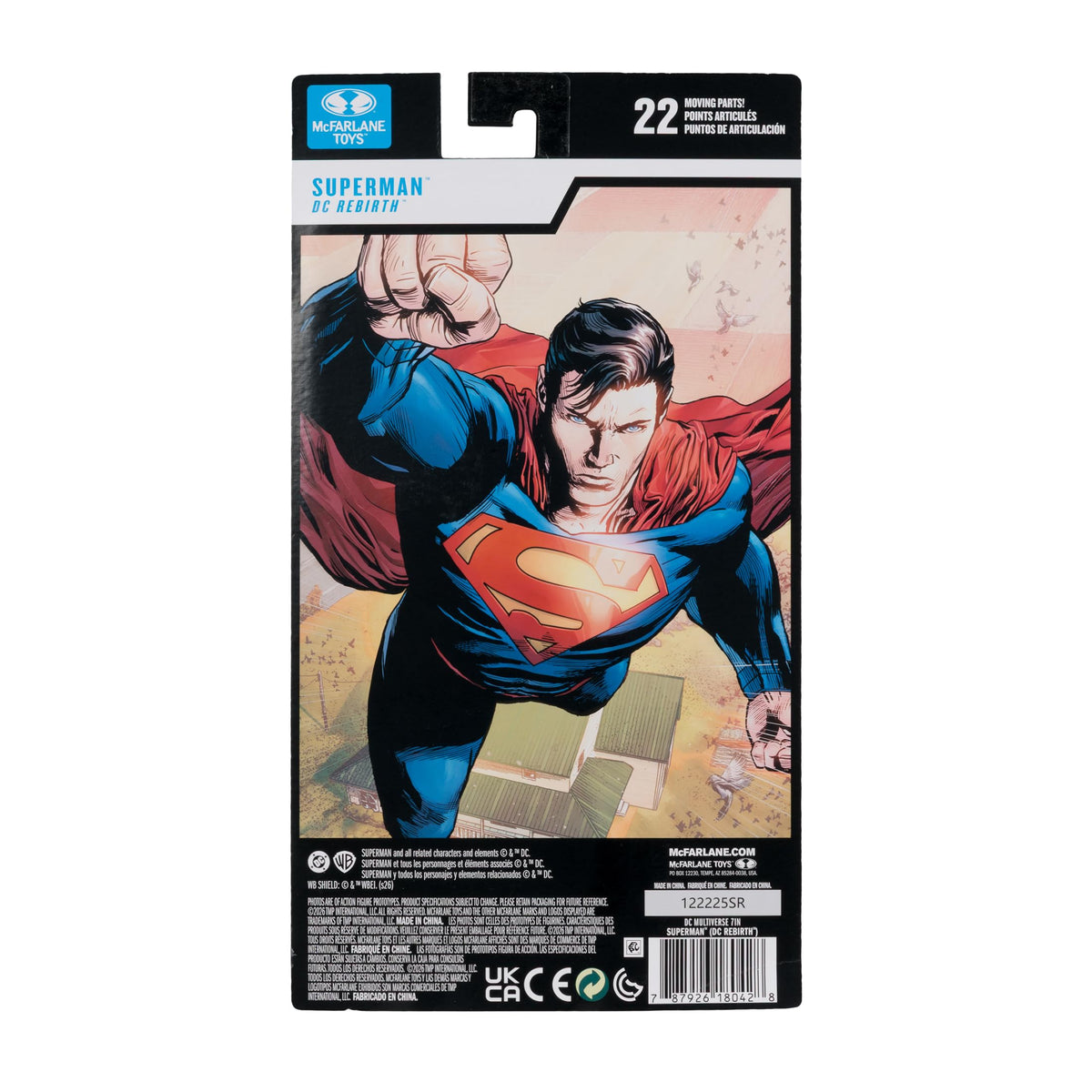 McFarlane Toys DC Multiverse Superman DC Rebirth 7" Scale Action Figure with Ultra Articulation