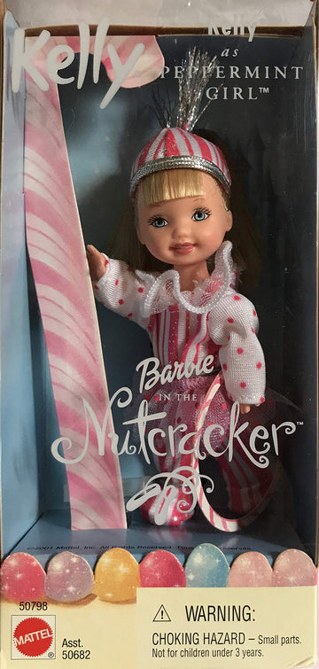 Barbie Nutcracker KELLY as Peppermint Girl Doll (2001)