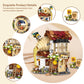 EasyAgo Mini Bricks Honey Workshop Building Blocks, Simulation Architecture Toy for Girls and Boys Ages 6+ - Gift Easter, Birthday, Christmas (1242