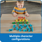 hand2mind Numberblocks Wooden Building Blocks Activity Set, Wood Stacking Toy, Counting Blocks, Numbers for Toddlers, Math Games, Preschool Learning