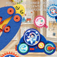 MIEBELY 30Pcs Space STEM Gear Set Electric Toy for Kids Ages 3+