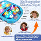 Whack Game Mole, Game 3+ Year Old, 3 Year Old Boy, 4 Year Old Toy, Gift for 3 Year Old, 11x15in Larger 2-Players Whack Toy with 5 Modes, 9 Speeds, 54
