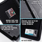 Trading Card Binder 9-Pocket - Display Pocket & ID Slot, Holds 900 Cards, Zippered 3-Ring Card Album with 50 Removable Sleeves for TCG/Sports Cards +