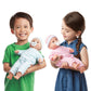 Melissa & Doug Mine to Love Luke & Lucy Realistic Twin Baby Dolls (15-inch) - Dolls and Accessories with Pacifiers for Pretend Play, Toddler Toys for