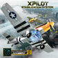 Park10 Toys RC Plane 5CH 1406 Brushless P51D Mustang RC Airplane with 3D Aerobatic and 6-Axis Gyro 510mm 2.4GHz Radio RC Planes for Adult Beginners