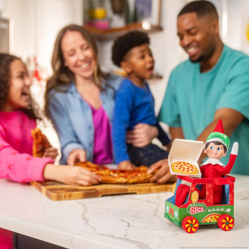 The Elf on the Shelf Polar Props Pizza Truck Play Set
