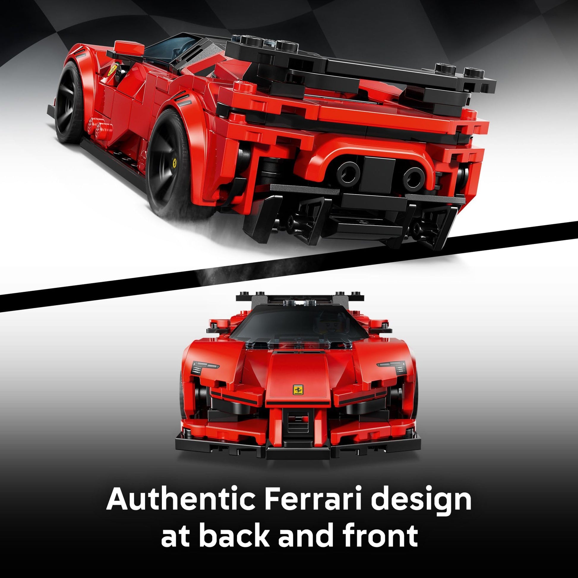 LEGO Speed Champions Ferrari SF90 XX Stradale Sports Car Building Toy for Kids - Building Set W/Ferarri Driver Minifigure for Boys & Girls, Ages 9+