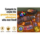 Roll Player Board Game | Dice Game of Fantasy Character Creation | Competitive Strategy Drafting & Dice Placement | Adults & Family Game | 60-90