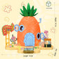 ROLOSO Toy Building Brick Blocks Toys Sets Display Box kit Action Figures Pineapple House Patrick Stone Star Home for Boys and Girls Kids Age 2-4