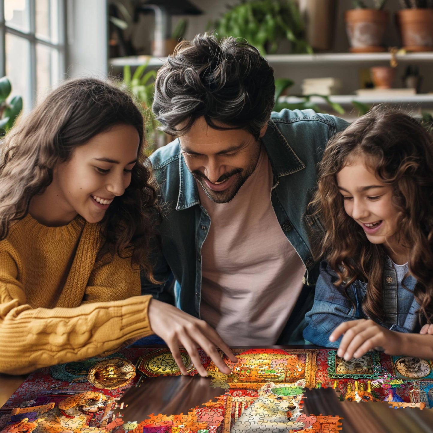 White Mountain 500 Piece Jigsaw Puzzle Funny Animal, Poker Dogs