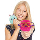 Make It Real DIY Cuddle Mob Kit - Create 4 Adorable Pom Pom Characters with 36 Pieces - All-in-One Arts & Crafts Set for Tweens & Girls - Fun