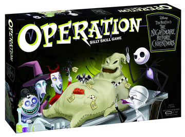 Operation: Disney The Nightmare Before Christmas Board Game | Collectible Operation Game | Featuring Oogie Boogie & Nightmare Before Christmas