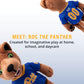 Playtime by Eimmie 14" Pitt Panther Plush Doll - Soft Rag Doll Mascot for College Football Fans, Sports-Themed Plush Figure for Kids, Toddlers