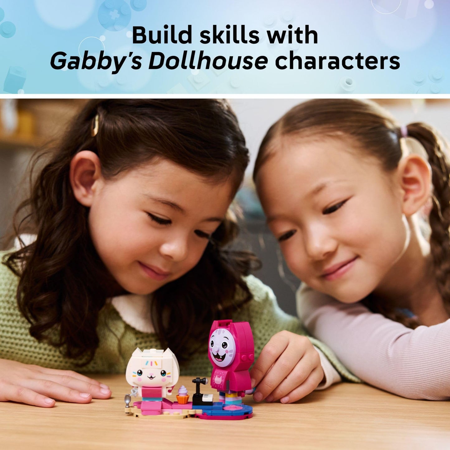 LEGO Gabby’s Dollhouse Gabby’s Brick-Built Cat Friends Building Toy for Girls & Boys - Pretend Play Set W/6 Animal Toy Figures for Kids, Ages 6+
