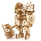 Overwatch Reinhardt 3D Wood Puzzle & Model Figure Kit (139 Pcs) w/Exclusive Poster - Build & Paint 3-D Video Game Replica Toy, No Glue Required - Gift