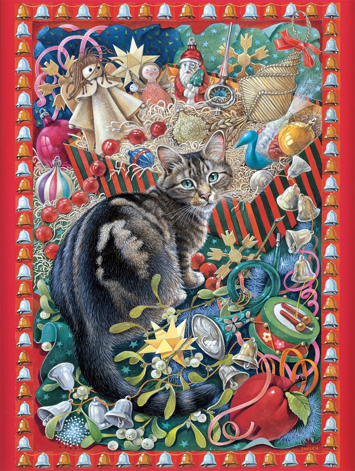 Buffalo Games - Christmas Cat-tastrophy - 750 Piece Puzzle for Adults