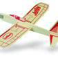 Guillows Balsa Wood Gliders Jetfire Twin Pack & Sky Streak Twin Pack Gift Set Bundle - (4 Planes Total) by Guillow