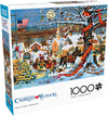 Buffalo Games Charles Wysocki, Small Town Scene, 1000 Piece Puzzle, 14+