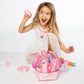 fash n kolor My Sweet Baby Disappearing Doll Feeding Set | Baby Care 6 Piece Doll Feeding Set (38 pc Set)