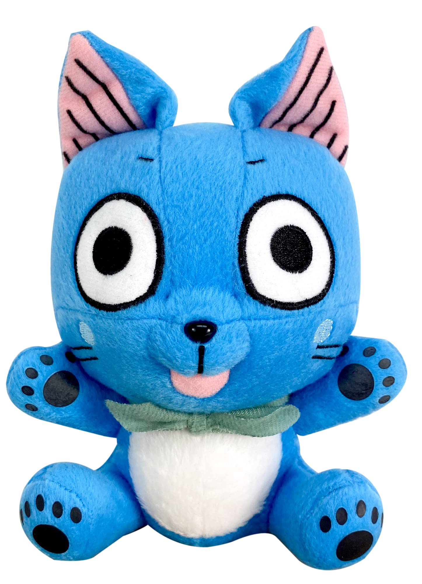 Great Eastern Animation Fairy Tail GE-52130 Small Sitting Happy Stuffed Plush, Multi-Colored, 5.5"