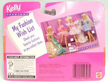 Barbie KELLY Party Fashions - My Fashion Wish List (1995)
