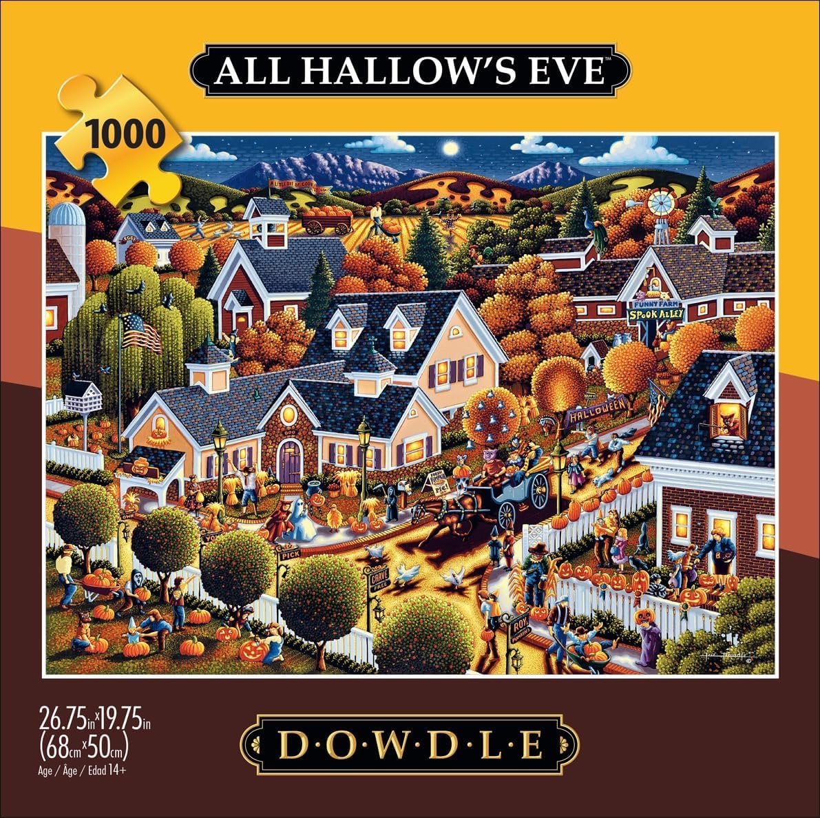 Buffalo Games - Eric Dowdle All Hallow's Eve - 1000 Piece Puzzle for Adults