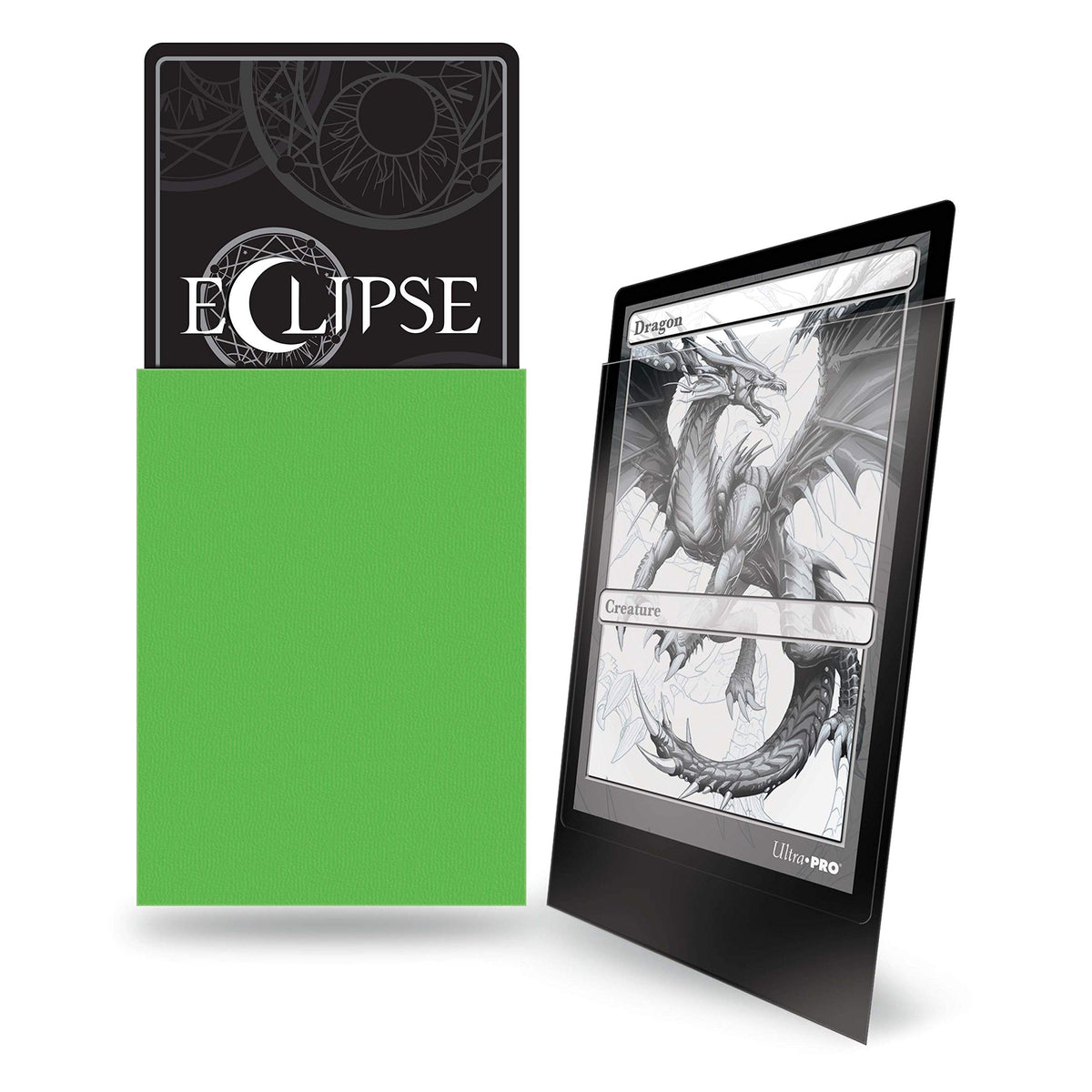 Ultra Pro Eclipse Matte Deck Protector Sleeves - Lime Green, 100 Pack