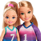 Barbie Team Stacie Doll & Chelsea Doll Soccer Playset