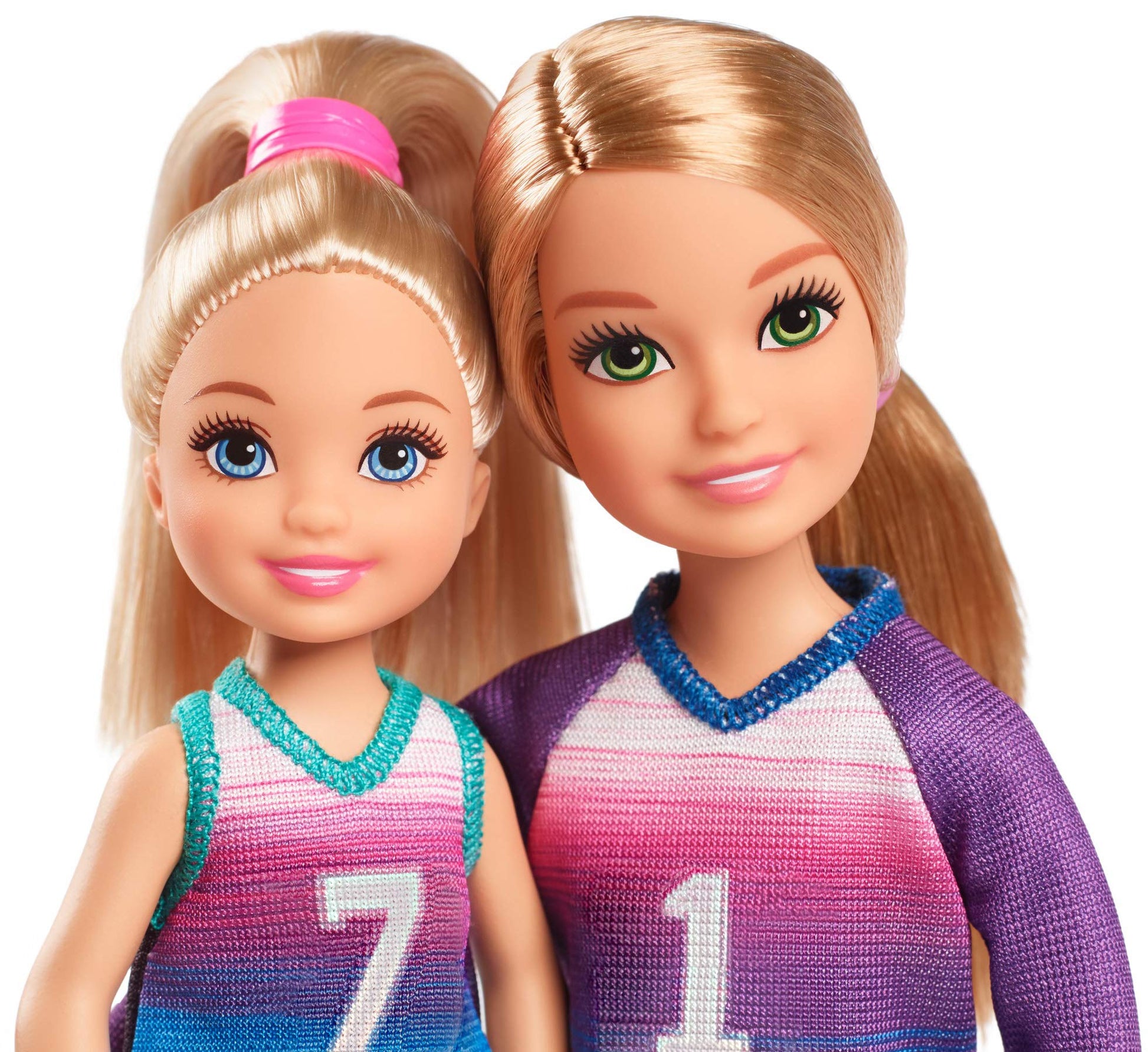 Barbie Team Stacie Doll & Chelsea Doll Soccer Playset