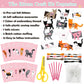 CiyvoLyeen Cat Sewing Kit for Kids -Ages 7 8 9 10 11 12 Kitten Plush Toys Arts & Crafts Set for Beginners, Learn to Sew Gifts Idea for Girls & Boys